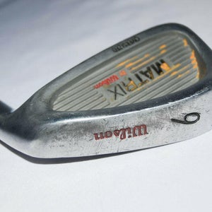 Wilson Matrix 6 Iron RH 37.25" Steel Stiff  w/New Grip