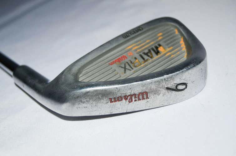 Wilson Matrix 6 Iron RH 37.25" Steel Stiff  w/New Grip