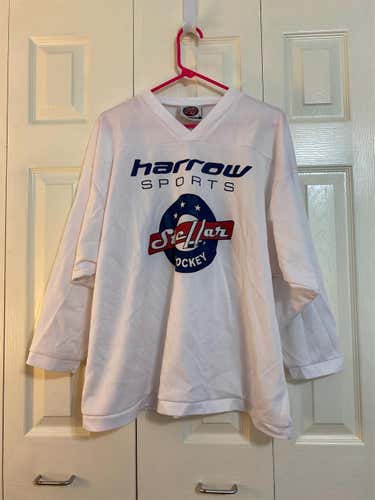 White Adult Medium Practice Jersey