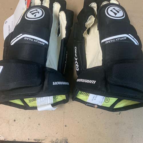 Black New Warrior Alpha QX Pro 13" Pro Stock Gloves