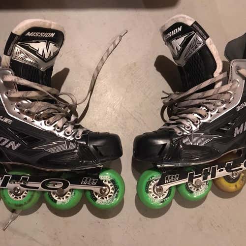 Senior Mission NLS3 Regular Width Size 9.5 Inline Skates
