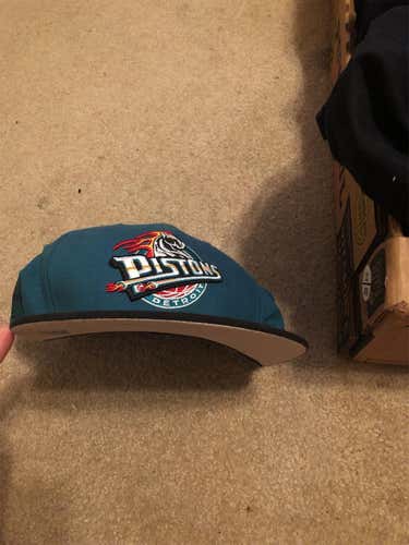 Blue Detroit Pistons Hardwood Classics Hat