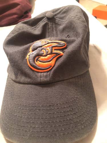 Black Baltimore Orioles Strap back Hat