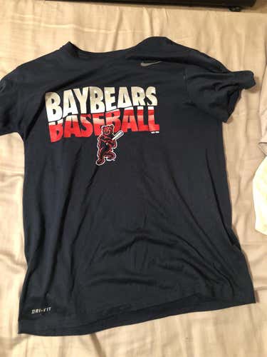 Navy Mobile Baybears Baseball Shirt