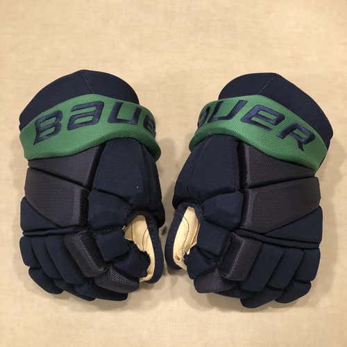 Blue New Bauer Vapor Pro Team 13" Pro Stock Gloves