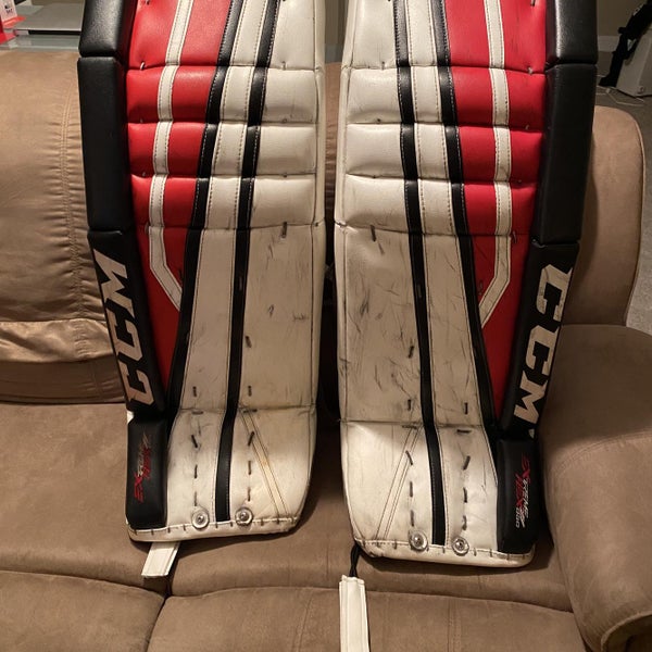 Red Used 34" Regular Extreme Flex II 860 Goalie Full Set