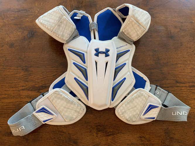 Notre Dame Team Issued Under Armour Headline Elite Shoulder Pads (M)