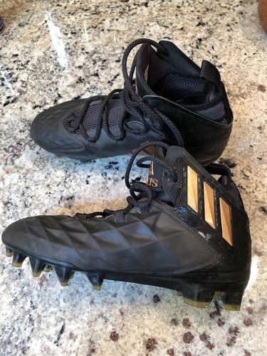 Black Youth Molded Cleats Adidas Cleats