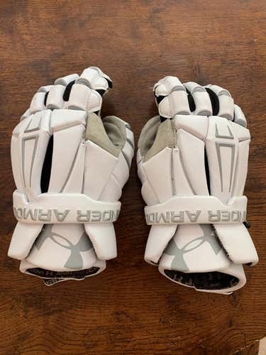 Used Under Armour Command Pro Lacrosse Gloves 13"