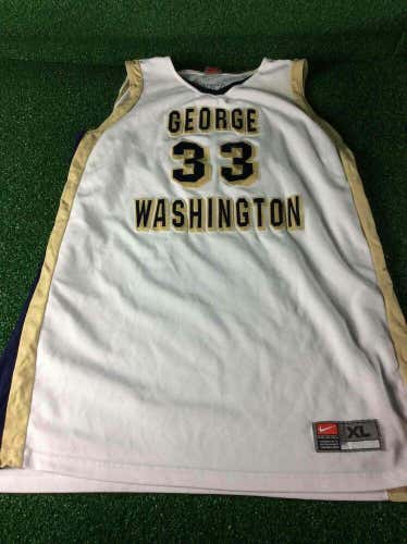 George Washington University Team Issued Nike #33 Jamila Bates XL Jersey