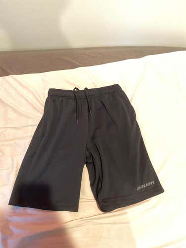 Black Adult Small Bauer Shorts