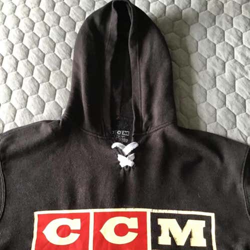 CCM Retro Fleece Hoodie (Small)