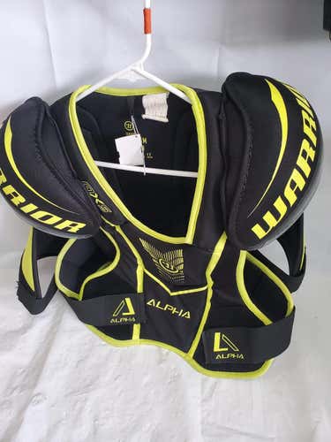 Used Warrior Alpha Md Ice Hockey Shoulder Pads