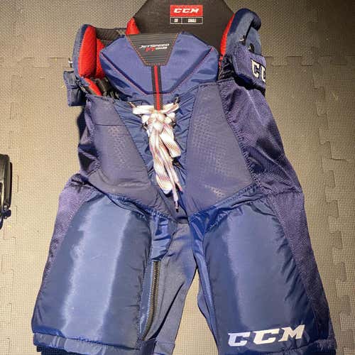 Blue Used Small CCM JetSpeed FT390  Hockey Pants