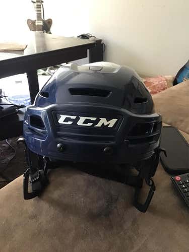 Blue Used Large CCM Resistance 300  Helmet