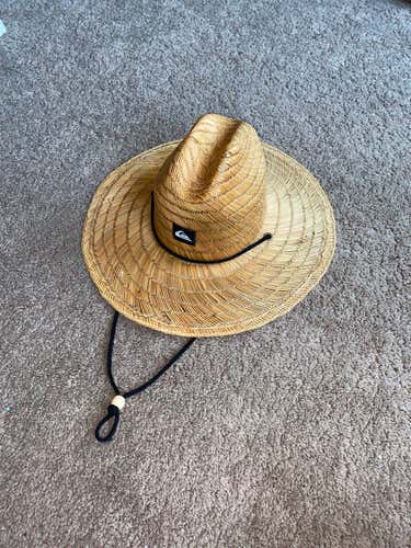 Quicksilver Straw Bucket Hat