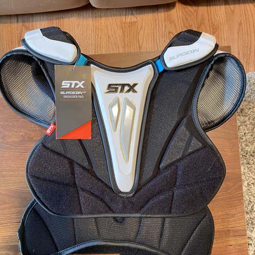 New Large STX Surgeon 700 Shoulder Pads