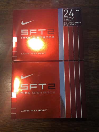 White New Nike SFT 2 24 Pack Balls
