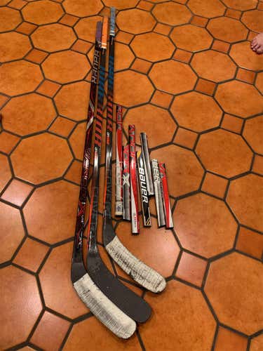 Broken Hockey Sticks