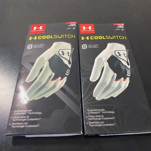 Youth Under Armour Coolswitch Spieth Jr Golf Glove Left Sz M