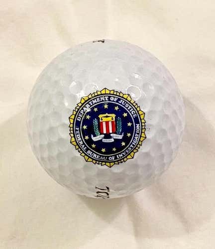 BRAND NEW: Department of Justice FBI Logo Golf Ball
