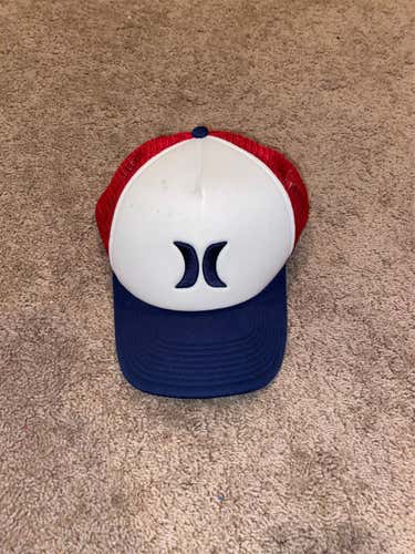 Hurley hat (Red White n Blue)