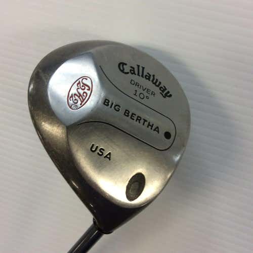 Used Callaway Big Bertha 10.0 Degree Graphite Regular Golf Drivers
