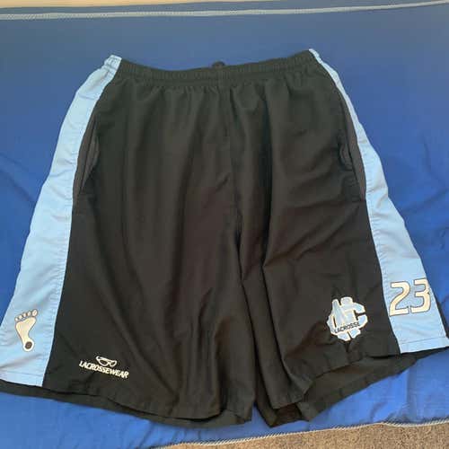 Retro UNC Lacrosse Team Issued Lacrosse Wear Shorts Size XL