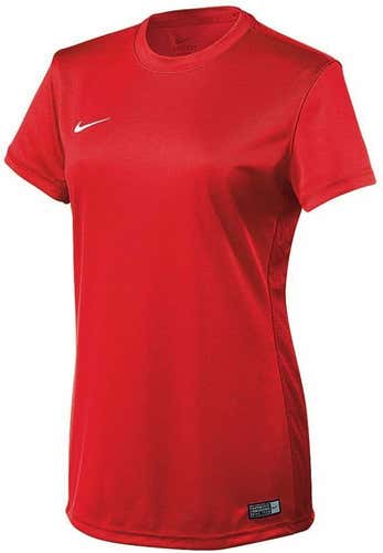 Nike Soccer Uniform Jersey: Nike Women's Tiempo II Replica Soccer Jersey Red Med