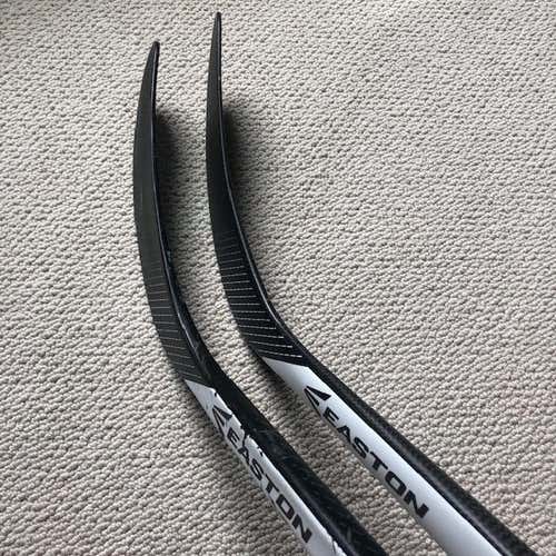 Used Senior Easton Left Handed TALL 2 pack V9 Hockey Stick Pro Stock w/grip