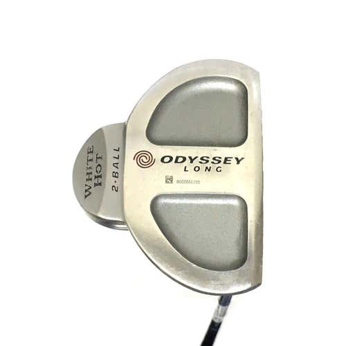 Used Odyssey White Hot 2 Ball Long Mens Right Mallet Putter