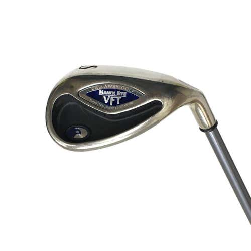 Used Callaway Hawk Eye Vft Womens Right Sand Wedge Graphite Ladies