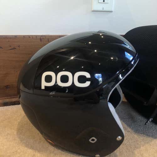 Black Unisex Extra Small / Small POC Skull Orbic X Spin Helmet FIS Legal