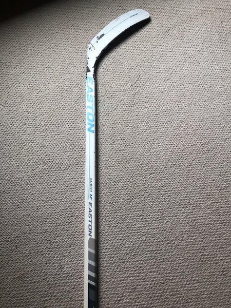 Used Senior Easton Left Handed Mako M5 Hockey Stick Mid Pattern w