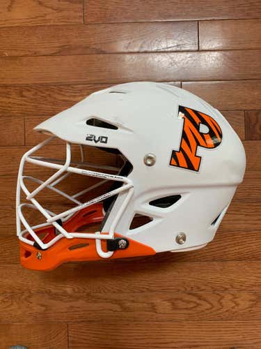 Princeton Game-Worn Warrior Evo Helmet