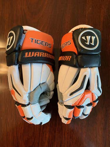 Princeton Game-Worn Warrior Burn Pro Gloves Size Large