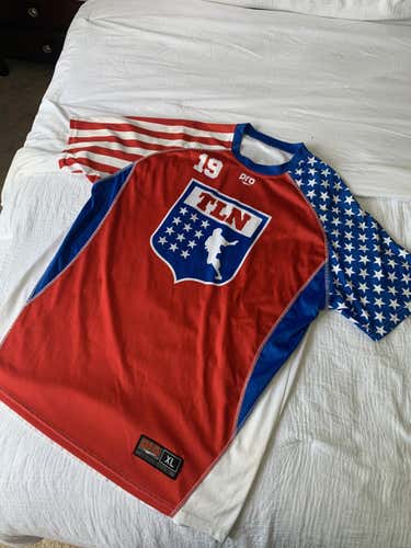 The Lacrosse Network #TeamTLN Shooting Shirt (2013): Pro Athletics Shooting Shirt