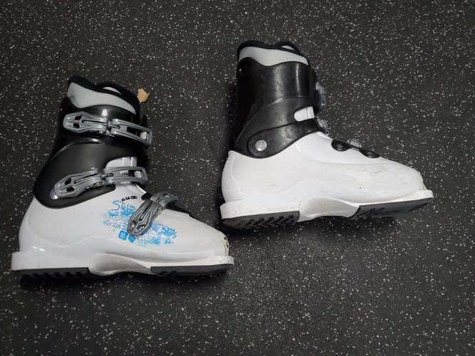 Used Salomon Spk 245 Mp - M06.5 - W07.5 Downhill Ski Womens Boots