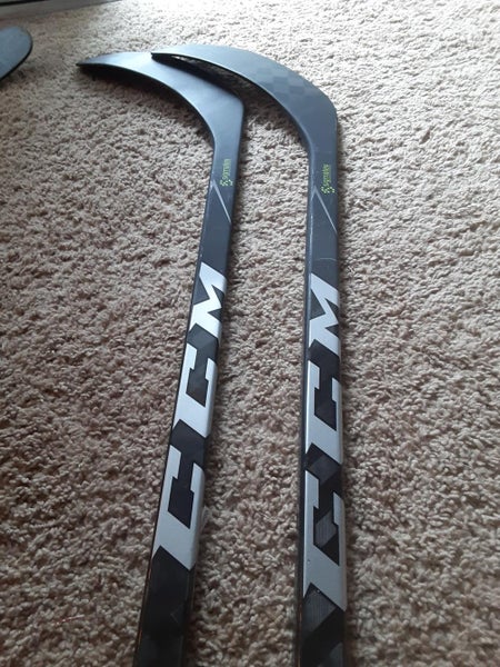 Used Senior CCM Right Handed RibCor Trigger2 PMT Hockey Stick Toe Pattern Pro Stock