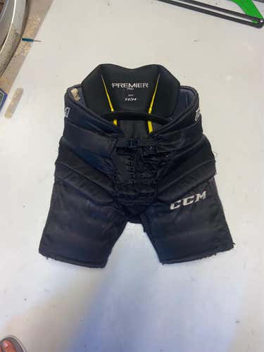 Black Used Medium CCM Premier Pro  Hockey Goalie Pants