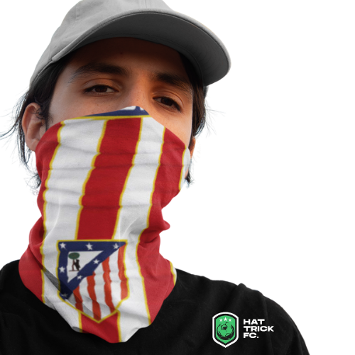 Atletico Madrid 12-in-1 Multi Functional Reusable Face Mask & Neck Gaiter Washable