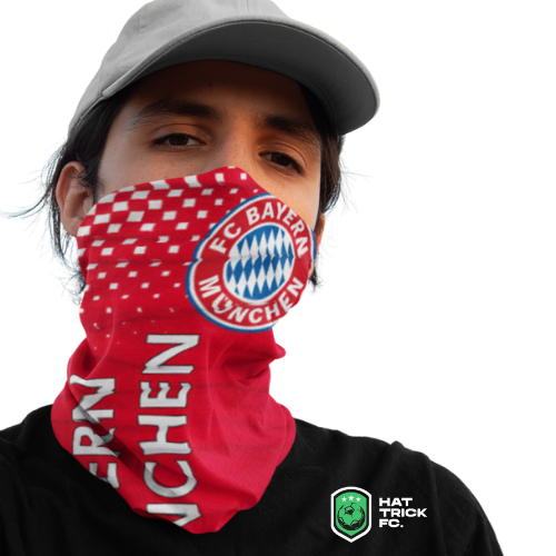 Bayern Munchen 12-in-1 Multi Functional Reusable Face Mask & Neck Gaiter Washable
