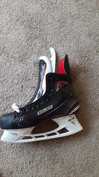 Senior New Bauer Vapor 1X Hockey Skates Wide Width Pro Stock Size 10.5
