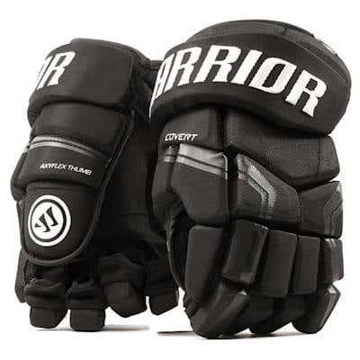 Black New Senior Warrior Covert QRE4 Gloves 13"