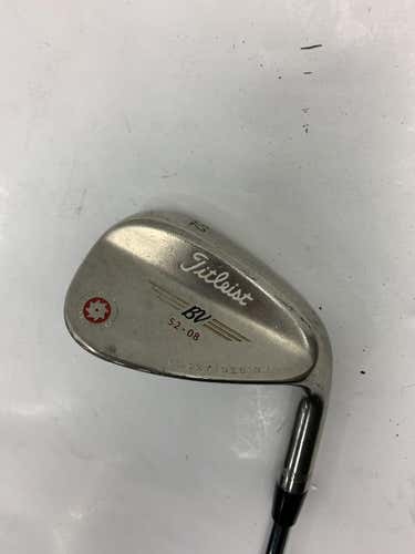 Used Titleist Spin Milled 52 Degree Steel Regular Golf Wedges