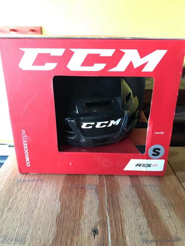 Black New Small CCM Resistance 110 Pro Stock Helmet Colorado Avalanche Stock