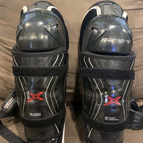 Used Bauer Vapor 1X Shin Pads