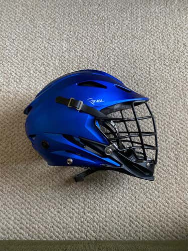 Blue New STX Rival Helmet