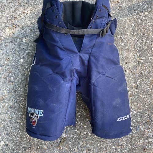 UMaine CCM Pro Stock Hockey Pants MAINE BLACK BEARS