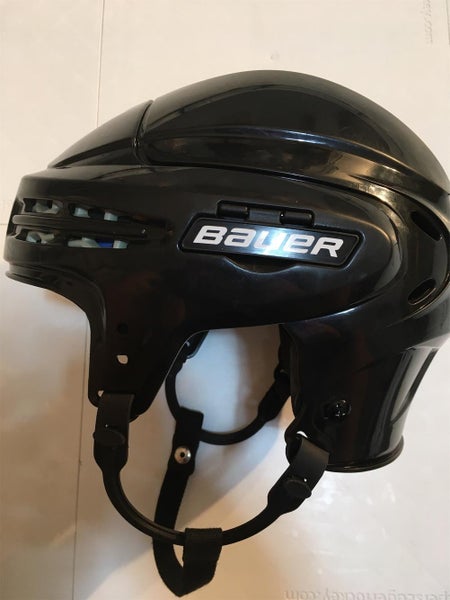 Black Used Extra Large Bauer 5100 Pro Stock Helmet